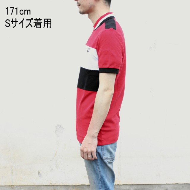 フレッドペリー FRED PERRY ウェア チェスト パネル ポロシャツ CHEST